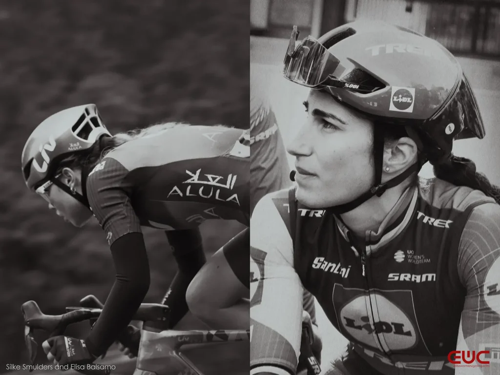 Silke Smulders and Elisa Balsamo